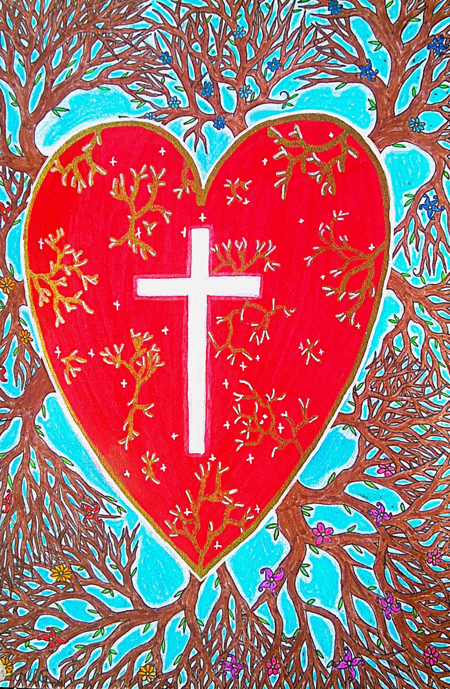 Heart of Christ | Ceramic Glossy Mug