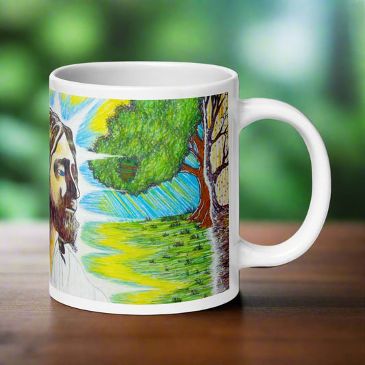The Healing Presence of Jesus Christ | Ceramic Glossy Mug