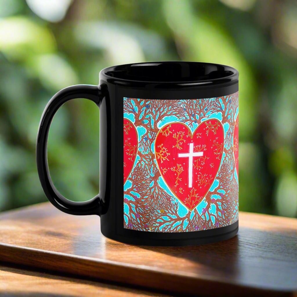 Heart of Christ | Ceramic Glossy Mug