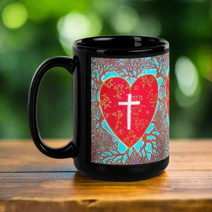 Heart of Christ | Ceramic Glossy Mug