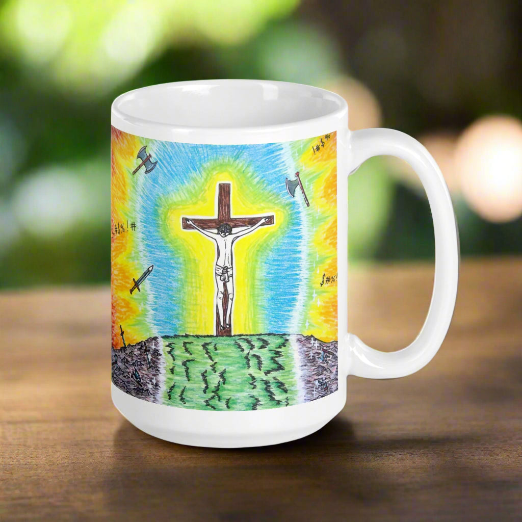 The Powerful Presence of Jesus Christ | Ceramic Glossy Mug
